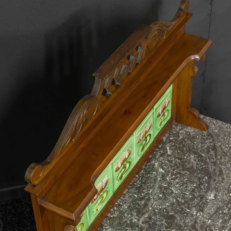 Pamono Victorian Walnut Washstand, 1890s> Dressing Tables
