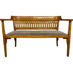 Pamono Vienna Secession Bench by Otto Wagner, 1890s> Benches