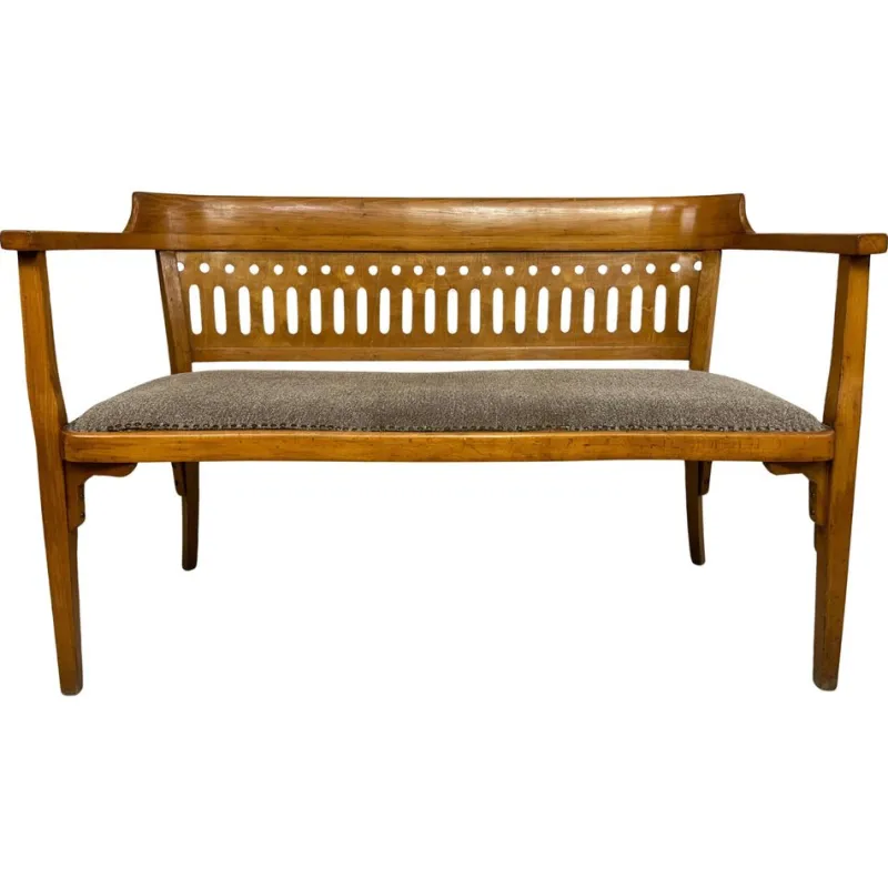 Pamono Vienna Secession Bench by Otto Wagner, 1890s> Benches