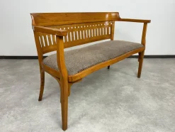 Pamono Vienna Secession Bench by Otto Wagner, 1890s><noscript><img width=