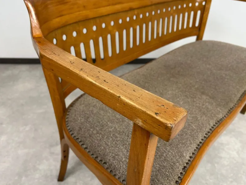 Pamono Vienna Secession Bench by Otto Wagner, 1890s> Benches