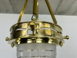 Pamono Vienna Secession Brass Hanging Pot by Kolo Moser & Jutta Sika, 1890s><noscript><img width=
