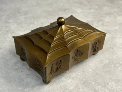 Pamono Vienna Secession Jewelry Box by Dagobert Peche for Wiener Werkstätte, 1890s><noscript><img width=