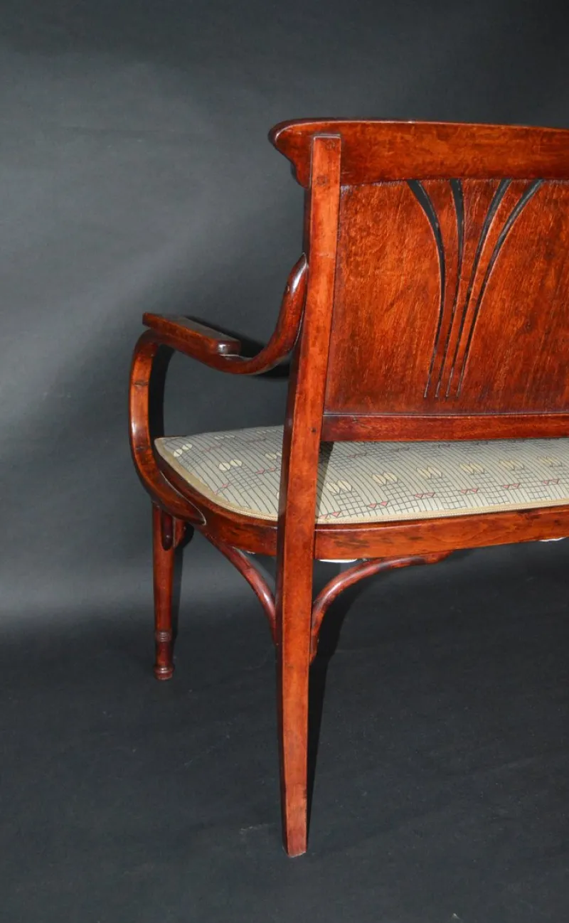 Pamono Vienna Secession Seating Set by J&J Kohn, Austria, 1910s, Set of 3> Living Room Sets