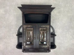 Best Pamono Vienna Secession Wall Cabinet, 1890s