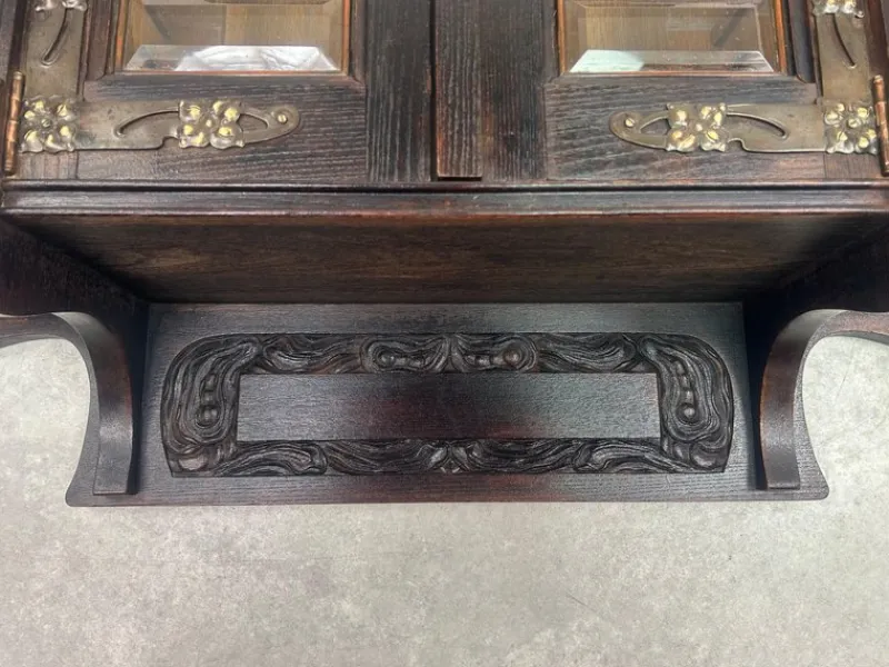 Best Pamono Vienna Secession Wall Cabinet, 1890s