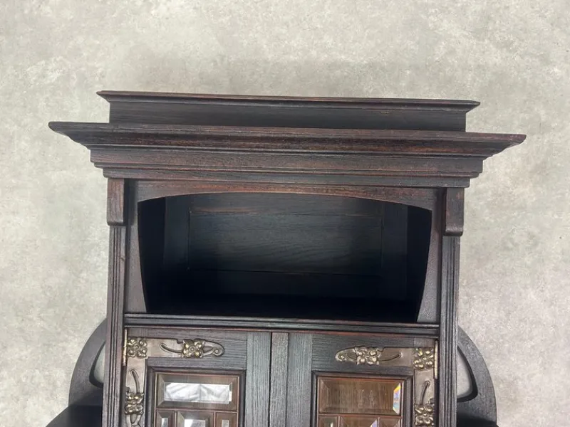 Best Pamono Vienna Secession Wall Cabinet, 1890s