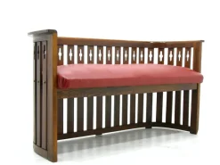 Pamono Viennese Arts & Crafts Oak Sofa and Chair, 1920s, Set of 2> Living Room Sets