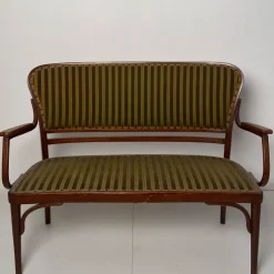Sale Pamono Viennese Secession 2-Seater Bench from Jacob & Josef Kohn, Early 20th Century
