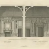 Pamono View of the Salon and Dining Room of Wilton House in Salisbury, 1717, Paper> Work On Paper