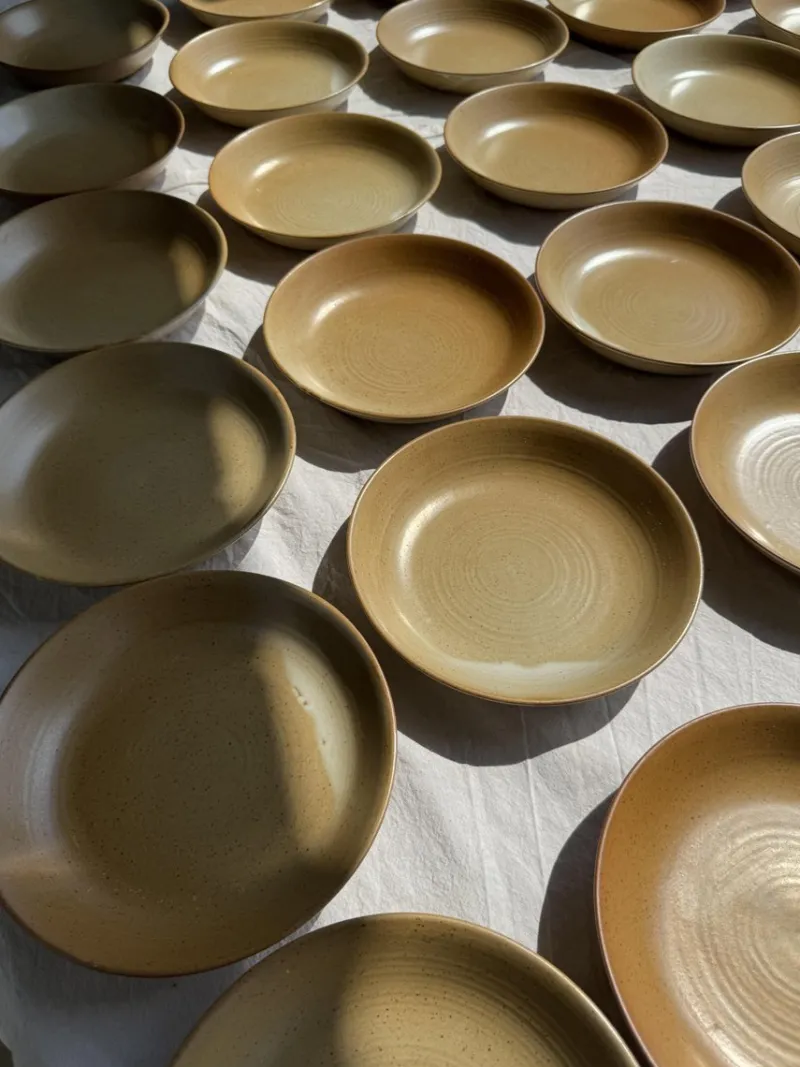 Pamono Village France D19 Soup Plates from CNP, 1980s, Set of 29> Dinner Plates & Bowls