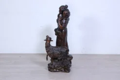 Pamono Vincenzo Cinque, Shepherdess, 19th Century, Bronze><noscript><img width=