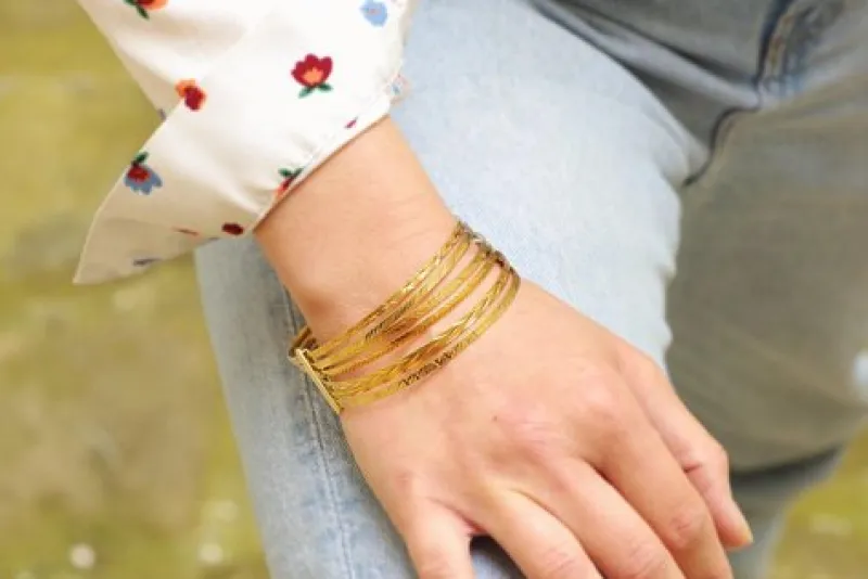 Pamono Vintage 18 Karat Gold Weekly Bracelet> Bracelets