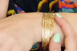 Pamono Vintage 18 Karat Gold Weekly Bracelet><noscript><img width=