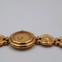Pamono Vintage 18 Karat Gold-Plated Ladies Watch from Raymond Weil> Watches