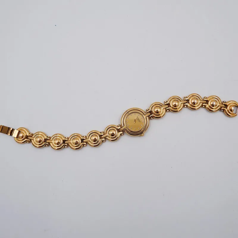Pamono Vintage 18 Karat Gold-Plated Ladies Watch from Raymond Weil> Watches