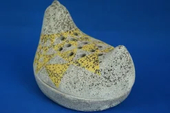 Pamono Vintage Acid-Treated Ceramic Chicken-Shaped Perfume Diffuser by Dante Baldelli, 1930s><noscript><img width=