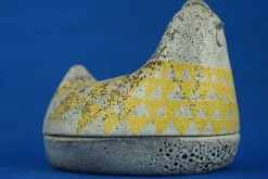 Pamono Vintage Acid-Treated Ceramic Chicken-Shaped Perfume Diffuser by Dante Baldelli, 1930s><noscript><img width=