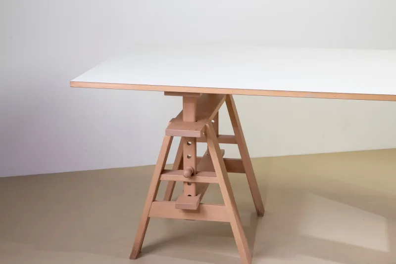 Pamono Vintage Adjustable Worktable by Achille Castiglioni for Zanotta, 1969> Worktables & Workbenches