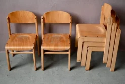 Pamono Vintage All-Wood Childrens School Chair> Children's Chairs