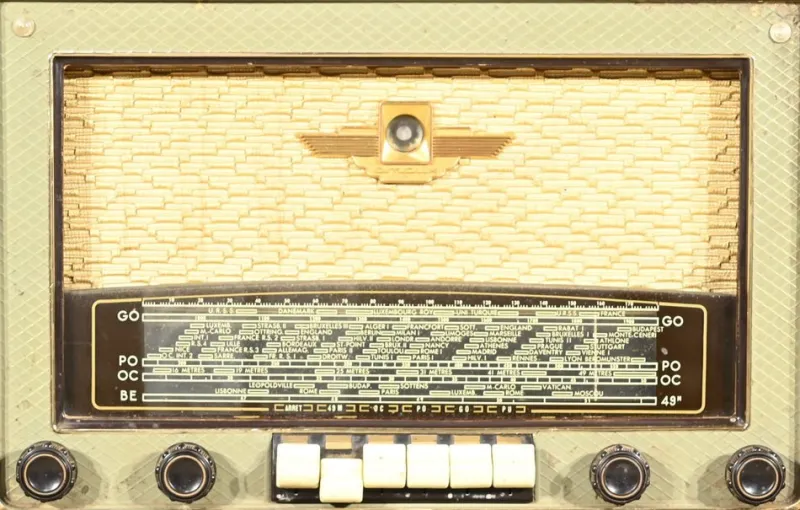 Pamono Vintage Amplix Radio, 1950> Electronics
