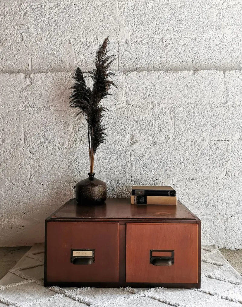 Clearance Pamono Vintage Archive Box with Drawers from F&F, 1950s