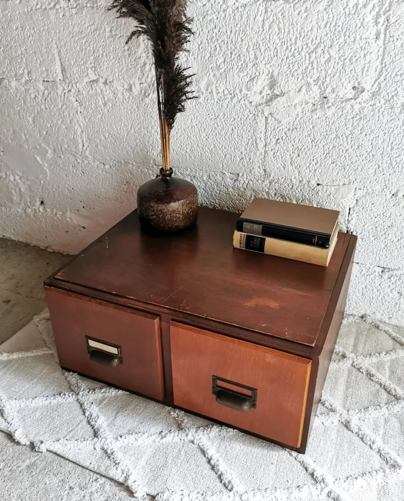 Clearance Pamono Vintage Archive Box with Drawers from F&F, 1950s