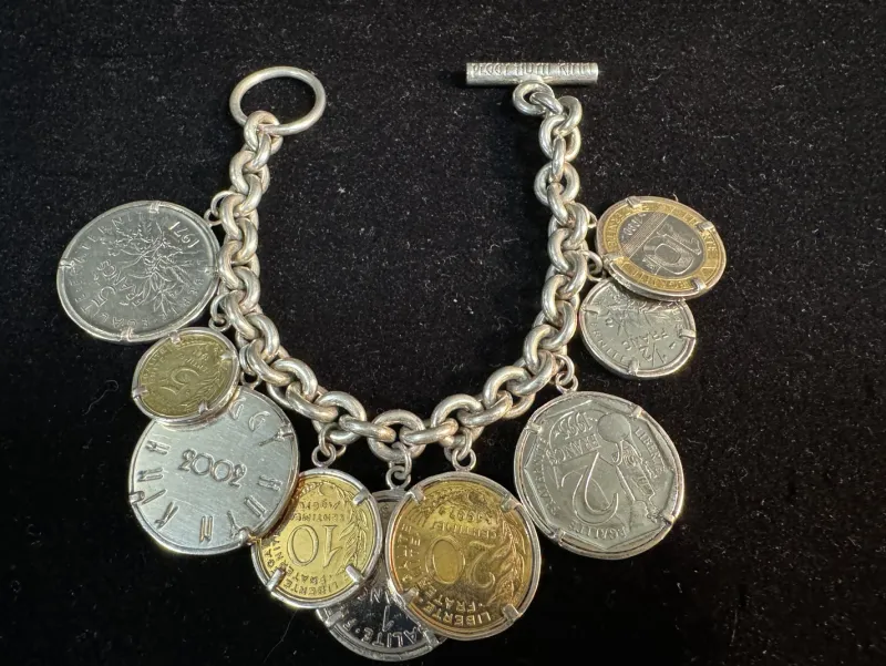 Pamono Vintage Argent Bracelet by Peggy Huyn Kinh for Arthus-Bertrand, 2002> Bracelets