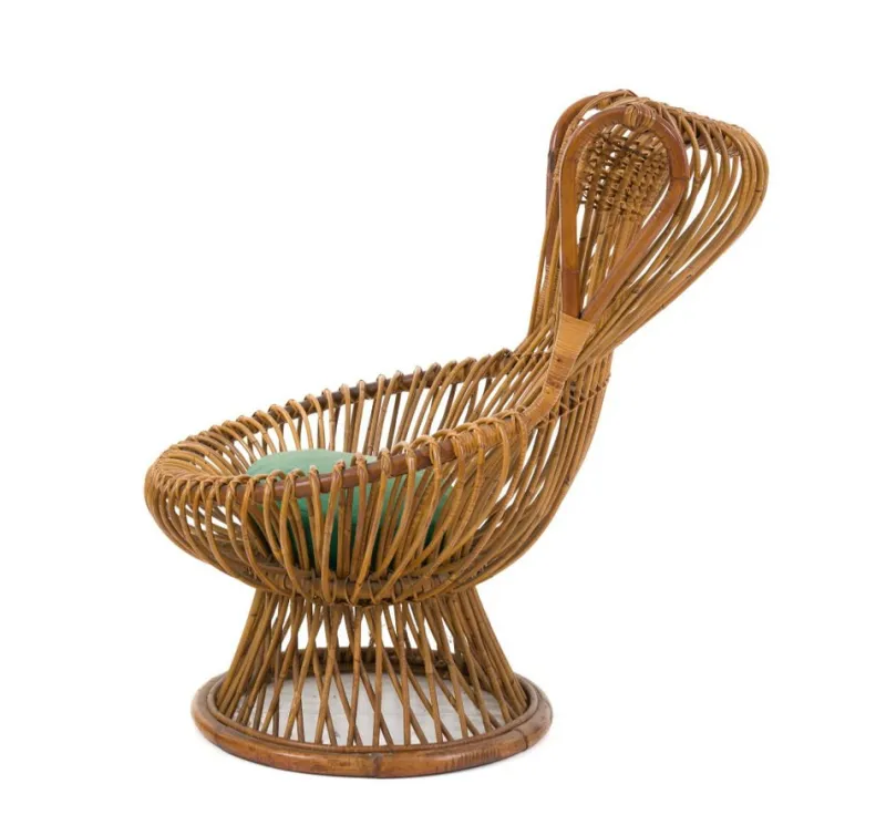 Pamono Vintage Armchair by Franco Albini, 1960s> Garden Seating
