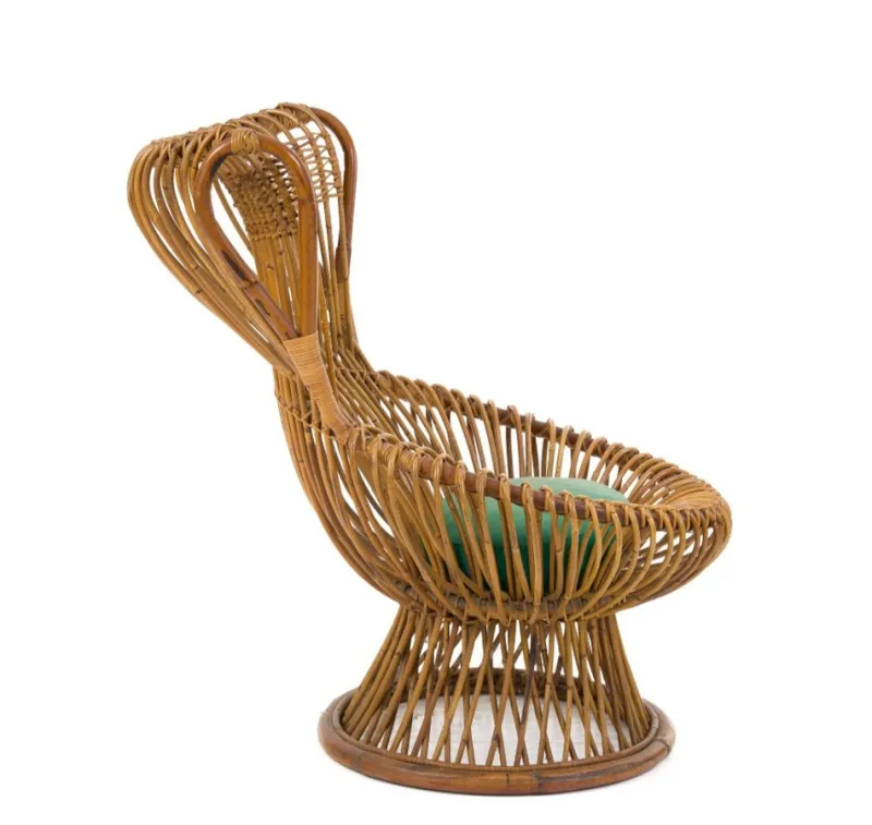 Pamono Vintage Armchair by Franco Albini, 1960s> Garden Seating