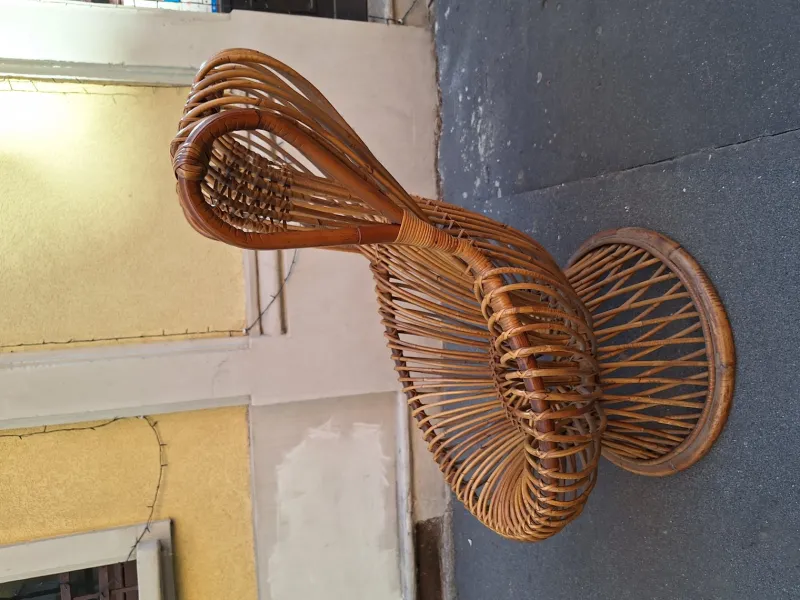 Pamono Vintage Armchair by Franco Albini, 1960s> Garden Seating