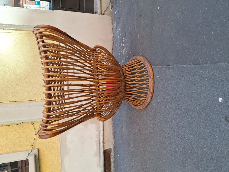 Pamono Vintage Armchair by Franco Albini, 1960s> Garden Seating