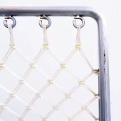 Pamono Vintage Armchair in Metal and Synthetic Rope> Lounge Chairs & Armchairs