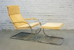 Hot Pamono Vintage Armchair with Footrest Set by A. Lorenz for Tecta, 1987