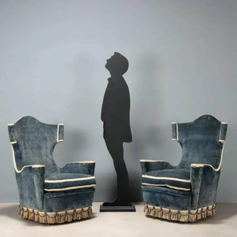 Pamono Vintage Armchairs, 1950s, Set of 2> Lounge Chairs & Armchairs