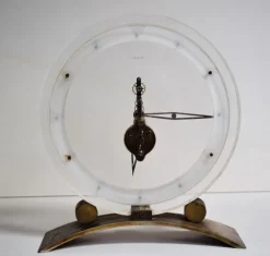 Pamono Vintage Art Deco Baguette Mod. 234 Clock from Jaeger-LeCoultre><noscript><img width=