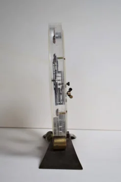 Pamono Vintage Art Deco Baguette Mod. 234 Clock from Jaeger-LeCoultre><noscript><img width=