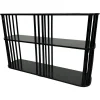 New Pamono Vintage Art Deco Black Shelf, 1920s
