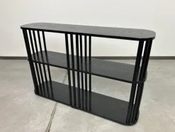 New Pamono Vintage Art Deco Black Shelf, 1920s