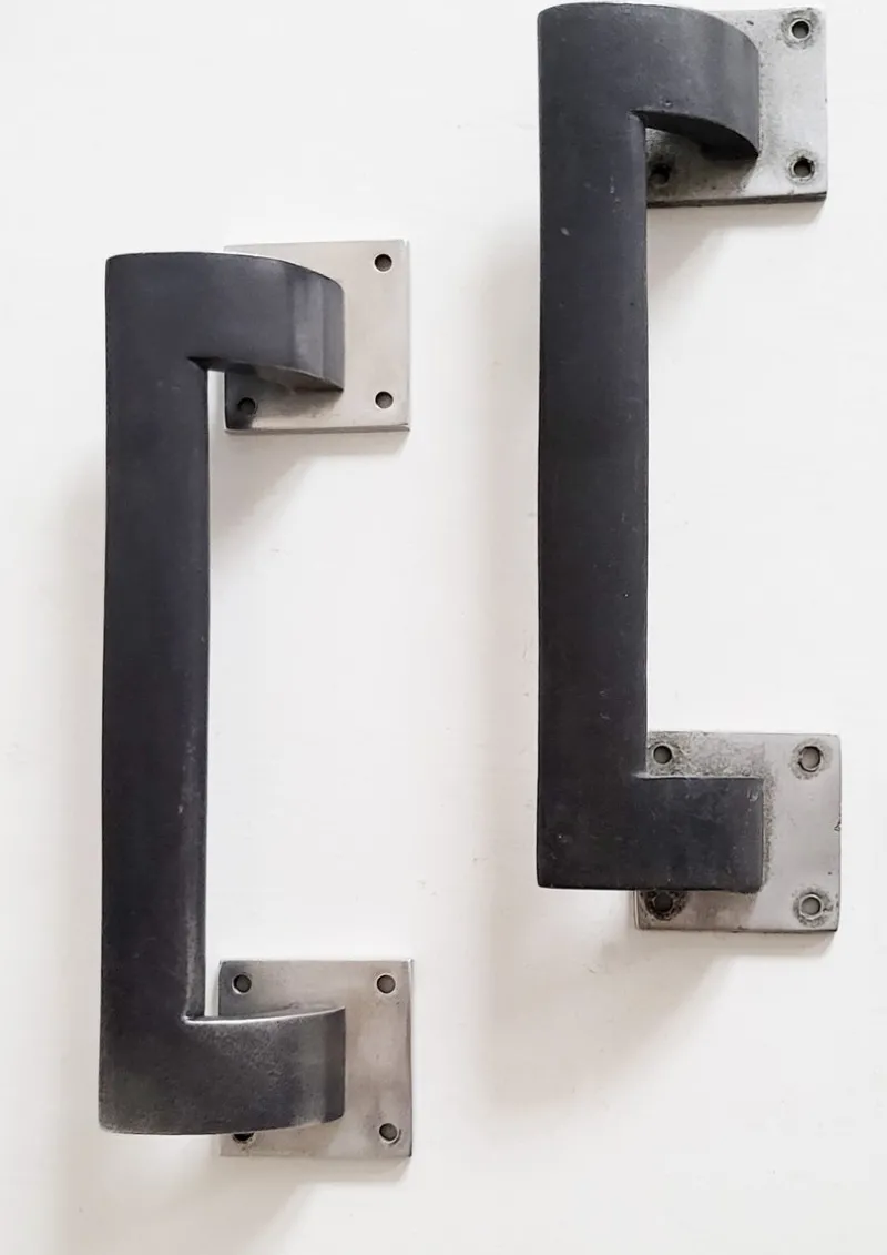 Online Pamono Vintage Art Deco Door Handles, 1930s, Set of 2