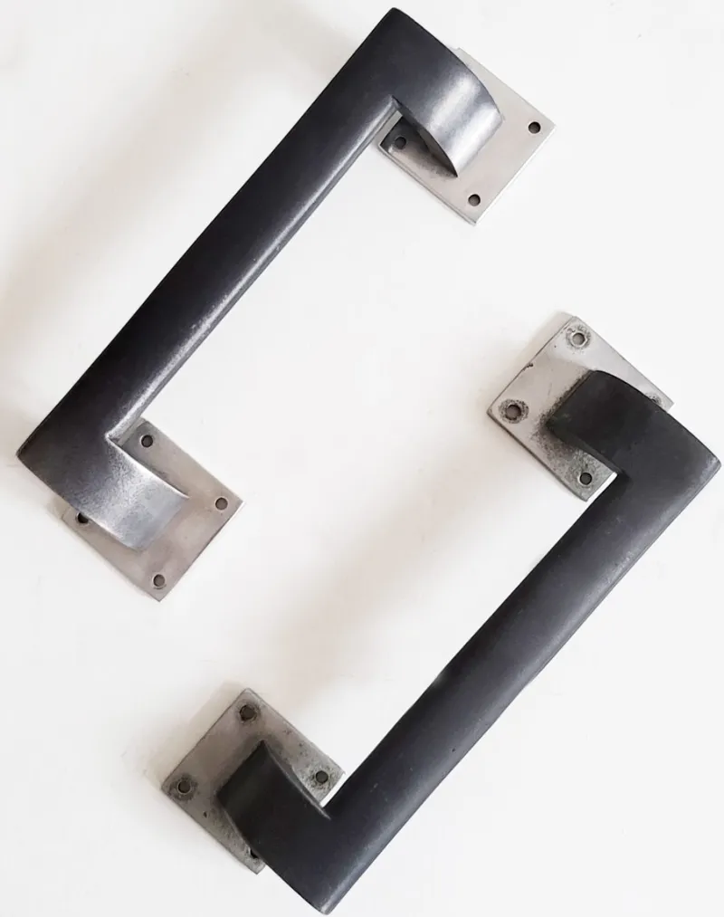 Online Pamono Vintage Art Deco Door Handles, 1930s, Set of 2