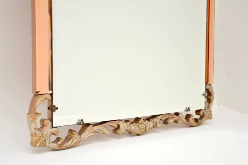 Pamono Vintage Art Deco Mirrors, 1930s, Set of 2> Mirrors