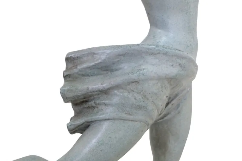 Pamono Vintage Art Deco Sculpture Atlantement in White Bronze by Jean De Marco for Max Le Verrier, 1920s> Art Deco