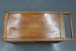 Online Pamono Vintage Art Deco Walnut Serving Cart, 1930s