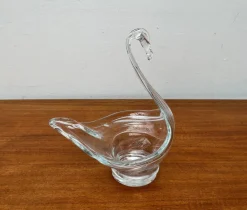 Discount Pamono Vintage Art Glass Swan-Shaped Bowl Vase