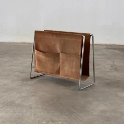 Pamono Vintage Bachelor Magazine Rack attributed to Verner Panton for Fritz Hansen, 1960s> Magazine Racks