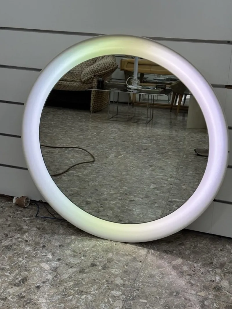 Online Pamono Vintage Backlit Mirror, 1970
