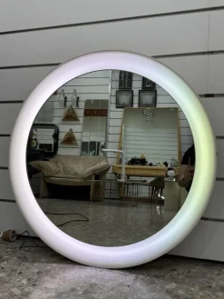 Online Pamono Vintage Backlit Mirror, 1970