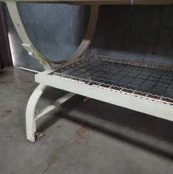 Sale Pamono Vintage Baker's Table with Iron Base and Beech Top