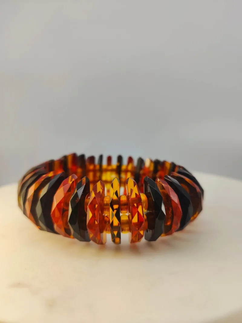 Pamono Vintage Baltic Amber Bracelet> Bracelets